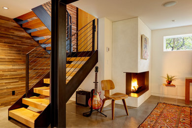 Staircase - modern staircase idea in Seattle