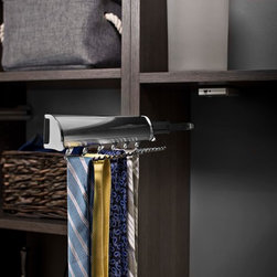 H&auml;fele Closet Tie Rack - Closet Storage