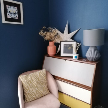 Blue Living Room