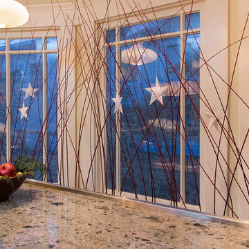 Solstice Party Decorations for Oakland Bungalow