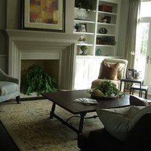 fireplace bookcases