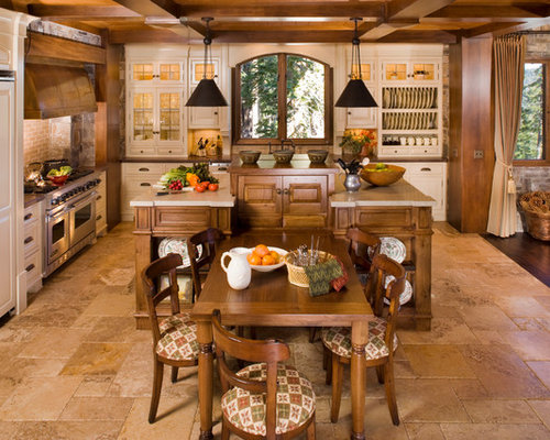 Kitchen Without Cabinets | Houzz
