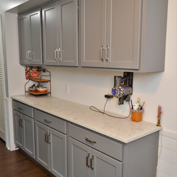 Upgraded Gray Maple Kitchen. Haas Signature Collection