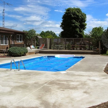 2006 Inground Pool, and Concrete