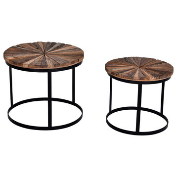 Layover Two Round Accent Tables