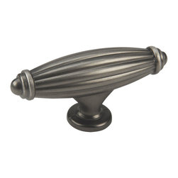 Cosmas - Cabinet Knob, Antique Silver, Set of 10 - Cabinet And Drawer Knobs