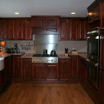 Wellborn Forest Rustic Maple Kitchen