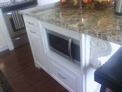 Does anyone regret installing your microwave in your kitchen island