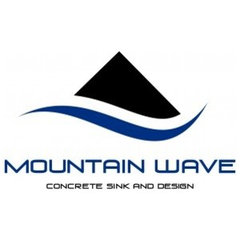 Mountain Wave Concrete Designs