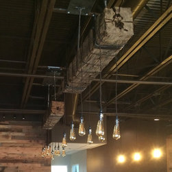 Antique Wood Beam Lighting - Lighting