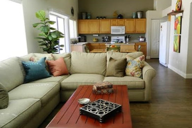 Family room - family room idea in Phoenix