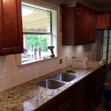 Sunset Maple kitchen
