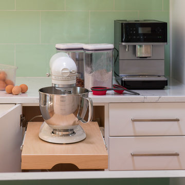 Built-in Stand Mixer Storage