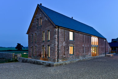 Contemporary exterior home idea in West Midlands