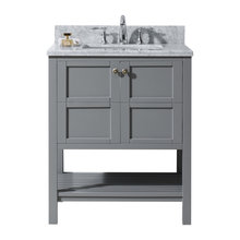 powder room vanity