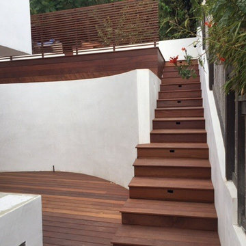 Modern IPE backyard - Santa Monica