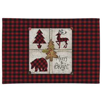 Merry and Bright 3'x5' Chenille Rug