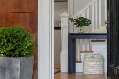Home design - transitional home design idea in Providence