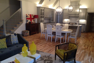 Inspiration for a transitional kitchen remodel in Other