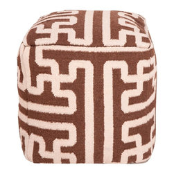 Surya Pouf Ottoman - Floor Pillows And Poufs