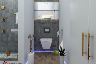 Inspiration for a cottage home design remodel in Other