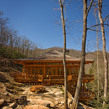 Contemporary Mountain Home by MossCreek