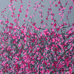 Spring Blossom - Magenta - Paintings