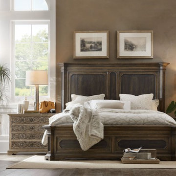 Hooker Furniture Hill Country Bedroom Woodcreek King Mansion Bed