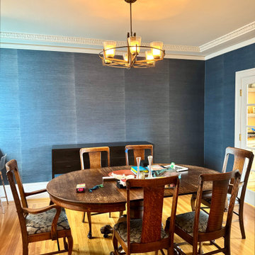 The Grasscloth Dining Room