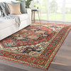 Jaipur Living Willa Hand-Knotted Medallion Red/Multicolor Rug, 8'6"x11'6"
