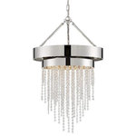 Crystorama - Crystama CLA-A3205-PN-CL-MWP Clarksen, 5 Light Chandelier in Classic Style - Cascading waterfall of faceted crystal strands areClarksen 5 Light Cha Polished Nickel Hand *UL Approved: YES Energy Star Qualified: n/a ADA Certified: n/a  *Number of Lights: 5-*Wattage:60w Incandescent bulb(s) *Bulb Included:No *Bulb Type:Incandescent *Finish Type:Polished Nickel