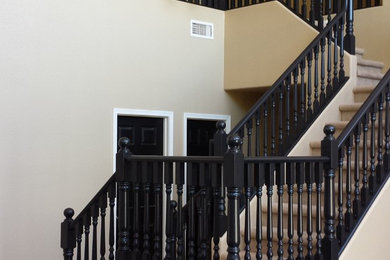 Inspiration for a contemporary staircase remodel in Phoenix