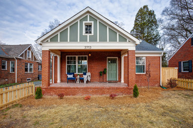 Craftsman exterior home idea in Charlotte