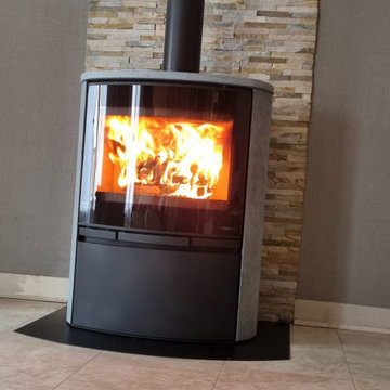 Poêle à bois MABLY M ollaire de 5kw et 10kw