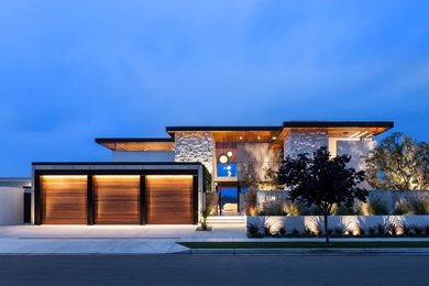 Trendy exterior home photo in Boise