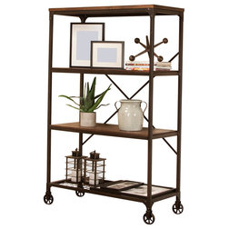 Industrial Bookcases by Sunset Trading