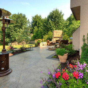 Patio + Fireplace