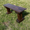 Red Mahogany Wyoming Bench, 24 Inches