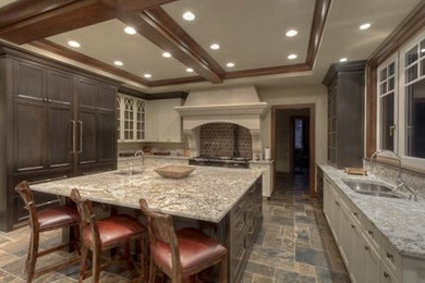 Inspiration for a craftsman kitchen remodel in Calgary