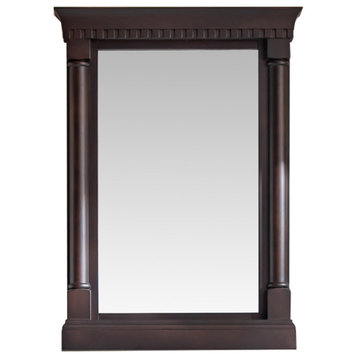 Eviva Preston 36" Aged Chocolate Wall-mount Bathroom Mirror