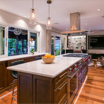 Open and Airy Contemporary Kitchen