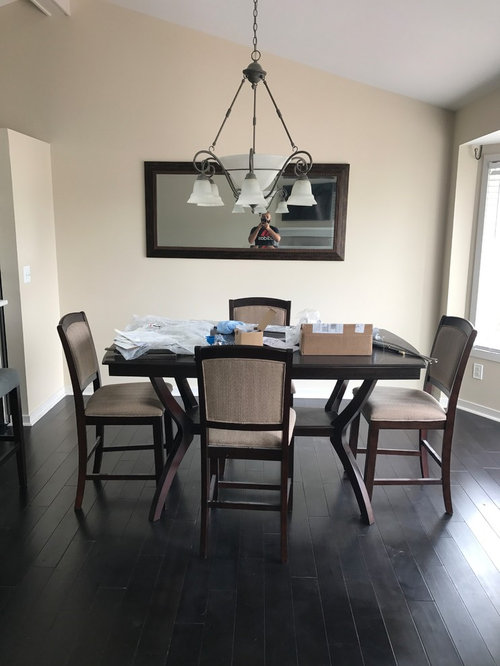 Help Tie My Grey White Kitchen To A Cream Living Room