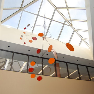Large Custom Hanging Mobile, Calder Style, for Office Building