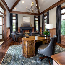 All wood office