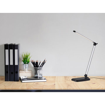 Lennox LED Multi-Function Desk Lamp- Black
