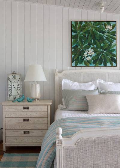 Tropical Bedroom by JZMK Partners