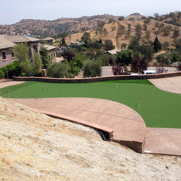 Artificial grass installation in Northern California 11