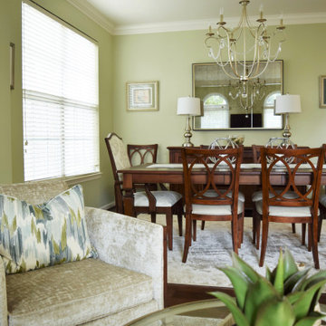 Tranquil Living and Dining Rooms- Potomac Falls, VA