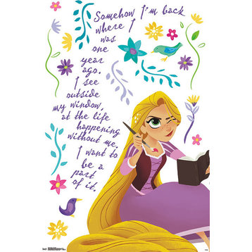 Tangled Thoughts Poster, Premium Unframed
