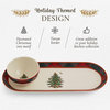 Spode Christmas Tree Collection Tartan 2 Piece Chip and Dip